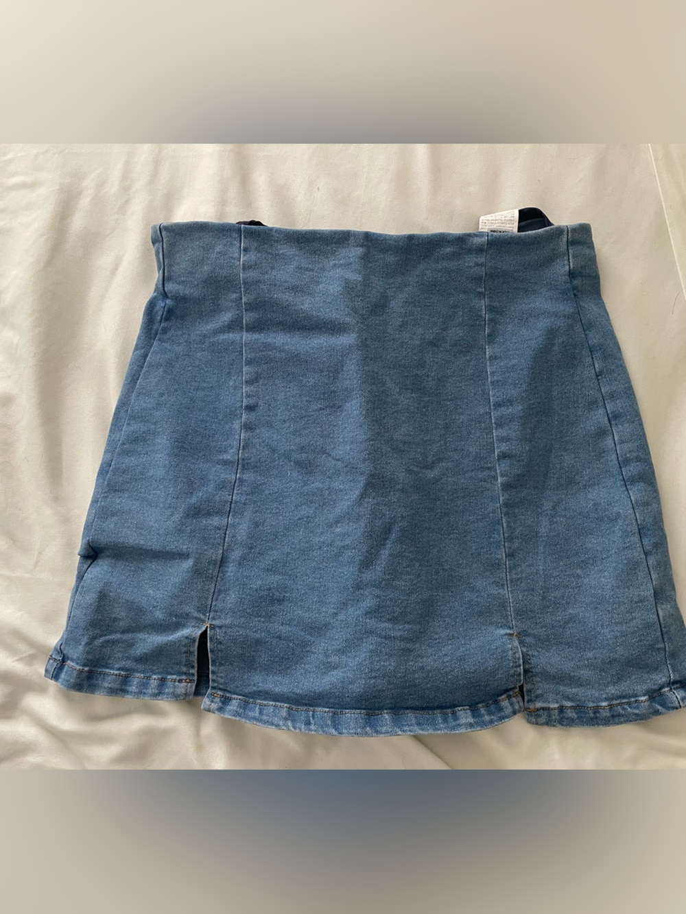 Denim Mini Skort